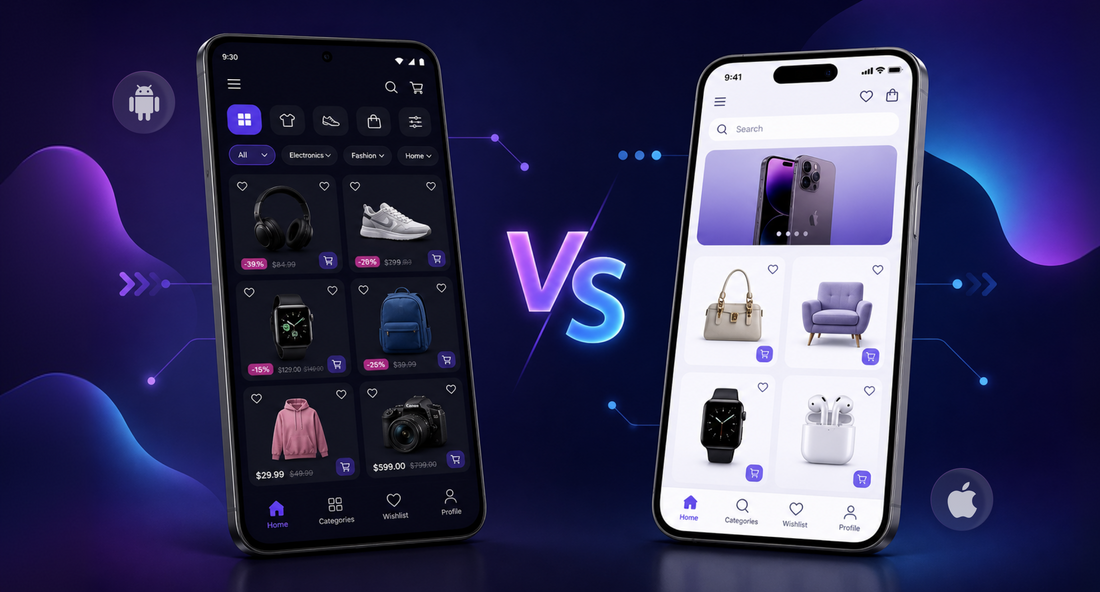 Android vs iOS Shoppers
