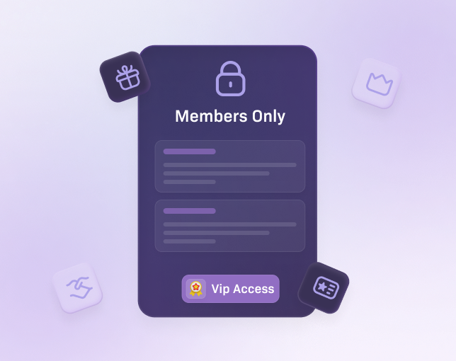 Create Exclusive Experiences